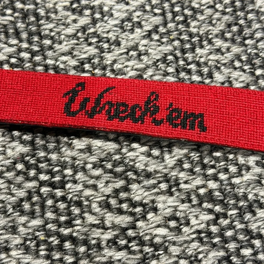 Texas Tech Needlepoint Belt